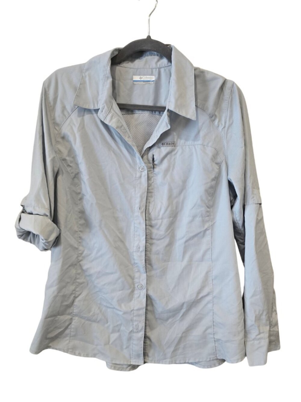Columbia Women's Long Sleeve Button Down Hiking/Fishing Shirt - Size Large